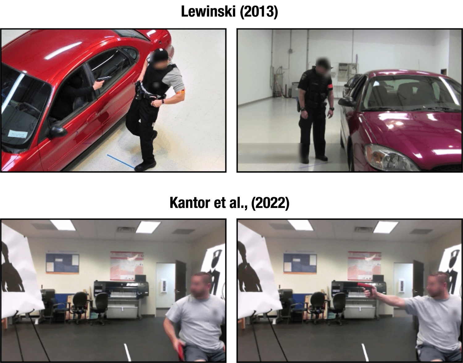 Figure 2. Shooting from the driver-side front from 2013 and 2022